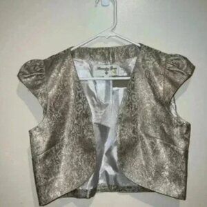 Alexandra Grecco Silk Shrug NEW WITH TAGS